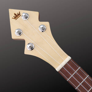 DUKE10-V3 Banjo Ukulele [PRE-ORDER] | Hard Case | Worth Brown Strings