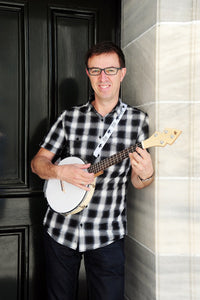 "Not Quite Perfect" DUKE10-V3 Tenor Banjo Ukulele with Hard Case