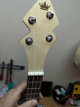 Load image into Gallery viewer, "Not Quite Perfect" DUKE10-V3 Banjolele | Blemished Black Case [206045-27]