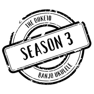 'Season 3' DUKE10 Tenor Banjo Ukulele with Hard Case