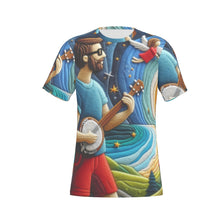 Load image into Gallery viewer, Banjolele Man T-Shirt | All-Over Print | Free Shipping
