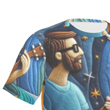Load image into Gallery viewer, Banjolele Man T-Shirt | All-Over Print | Free Shipping